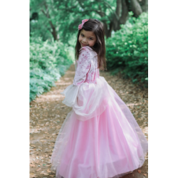 Vestido princesa rosa de 5 a 6 años - Librería Mundo Ideas