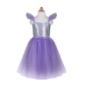 Vestido princesa lentejuelas lila de 3 a 4 años - Librería Mundo Ideas