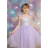 Vestido princesa lentejuelas lila de 3 a 4 años - Librería Mundo Ideas