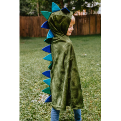 Capa dragón con garras verde de 5 a 6 años - Librería Mundo Ideas