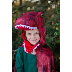 Capa T-REX grandosaurus rojo de 4 a 6 años - Librería Mundo Ideas