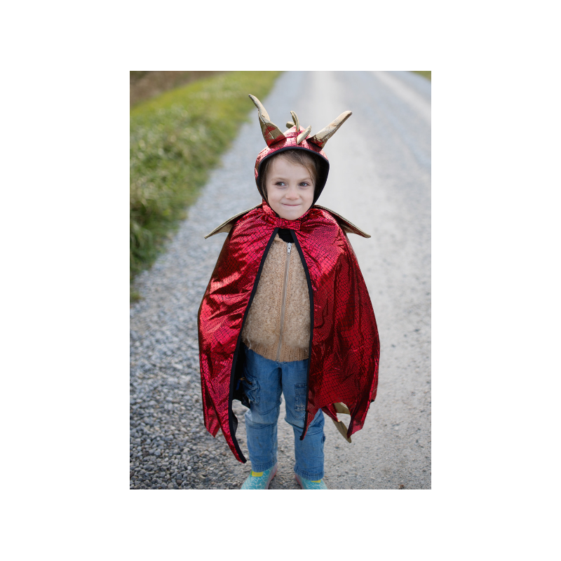 Dragón capa roja de 5 a 6 años - Librería Mundo Ideas