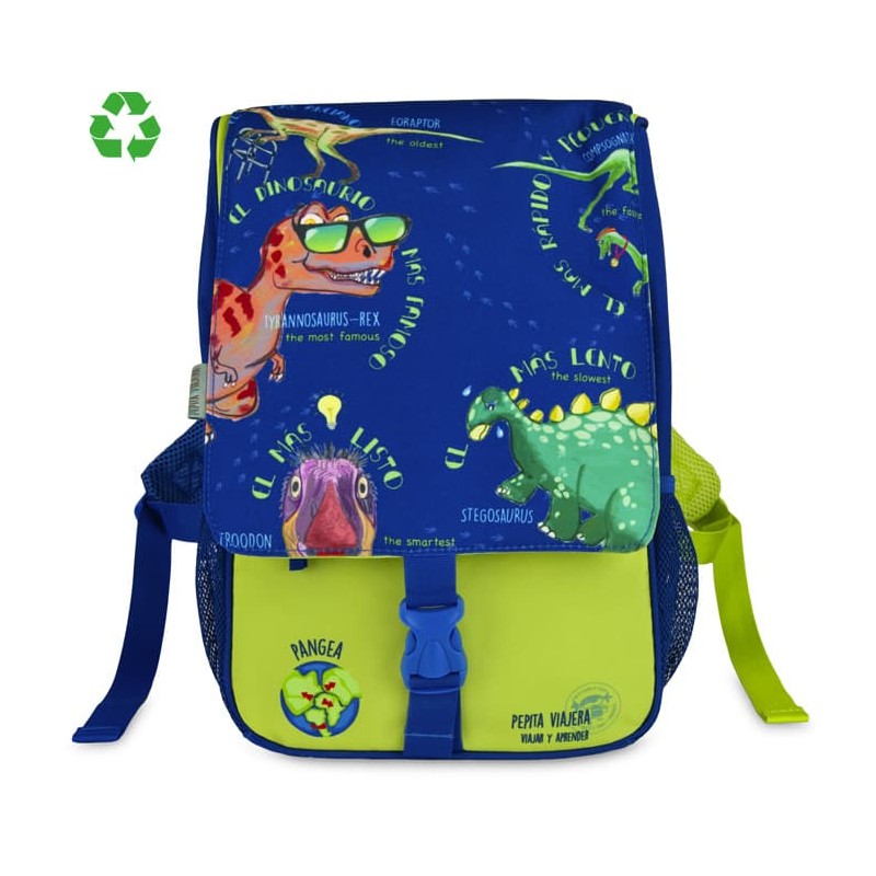 Mochila infantil Dinosaurios - Librería Mundo Ideas