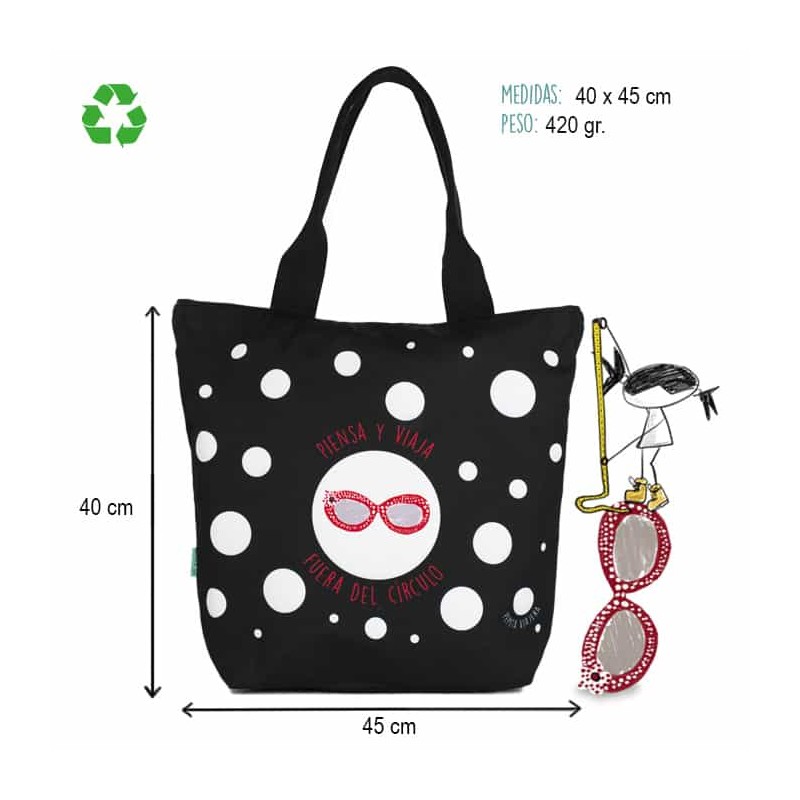 Tote bag Pepikusama - Librería Mundo Ideas