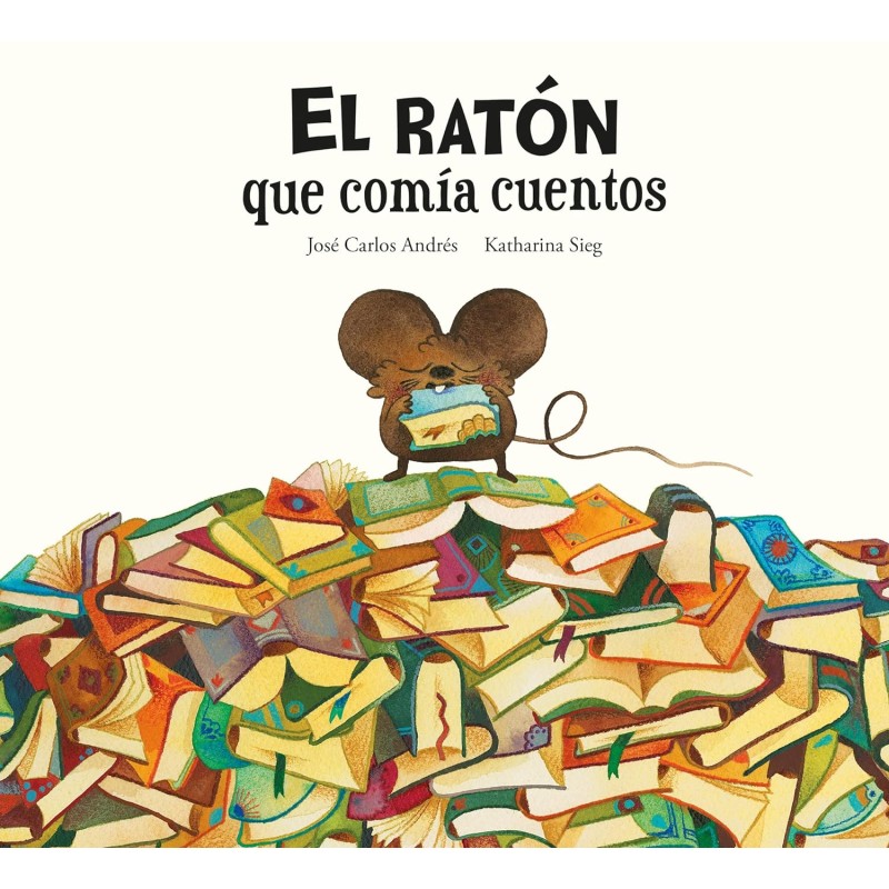 El ratón que comía cuentos - Librería Mundo Ideas