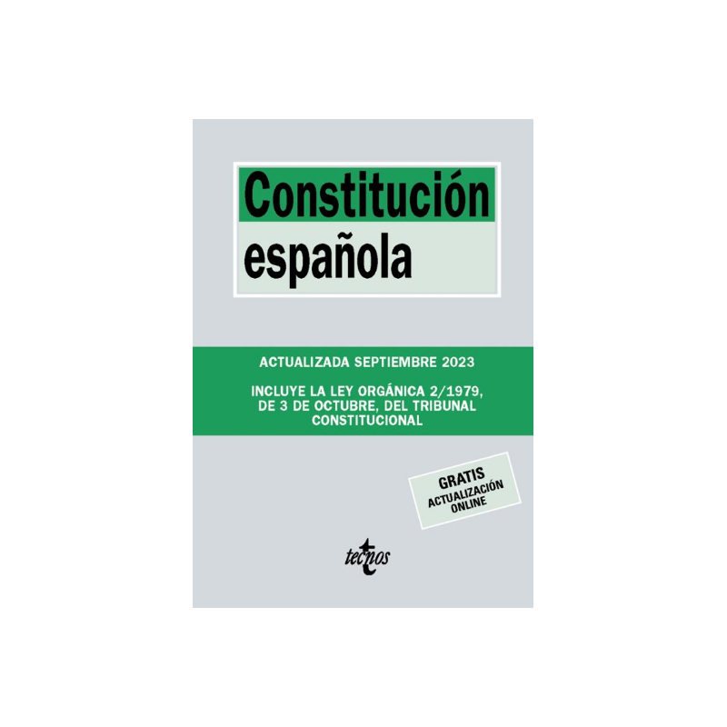 Constitución Española - Librería Mundo Ideas