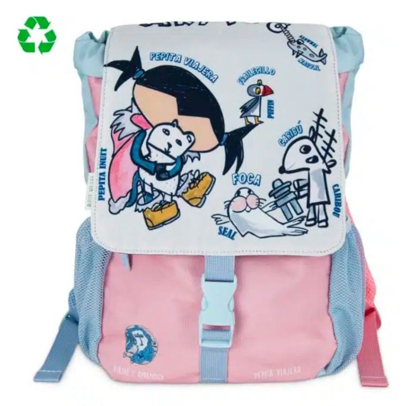 Mochila infantil Ártico - Librería Mundo Ideas