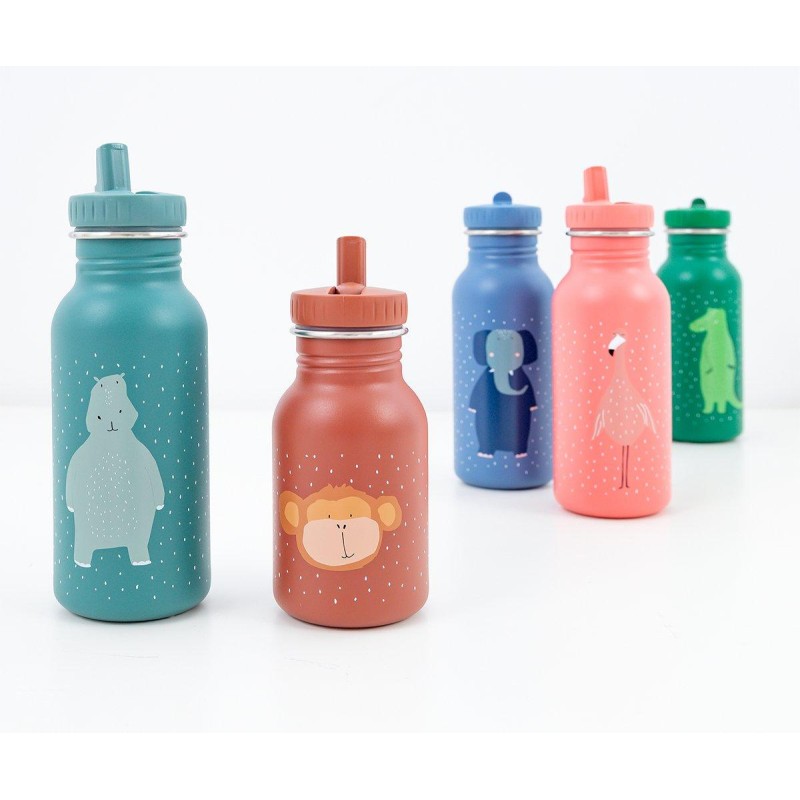 Botella Acero Trixie Mrs. Elephant 350ml - Librería Mundo Ideas