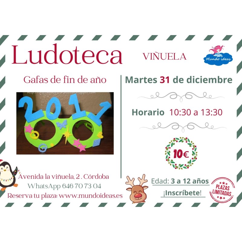 Ludoteca 31 Diciembre - Librería Mundo Ideas