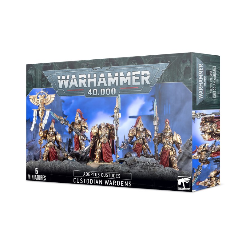 Adeptus Custodes Custodian Wardens (5) - 5011921172054