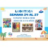 Ludoteca 24 al 27 Junio - Librería Mundo Ideas