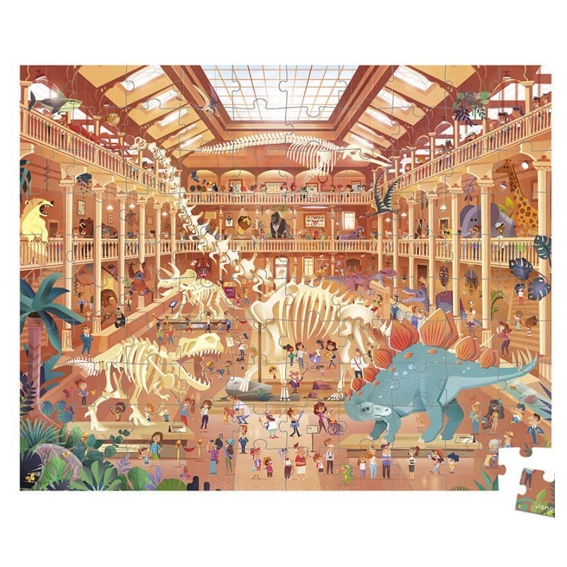 Puzle Del Museo De Historia Natural - 100 piezas - Librería Mundo Ideas