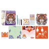 Strass Y Purpurina Trofeo Tigre - Librería Mundo Ideas