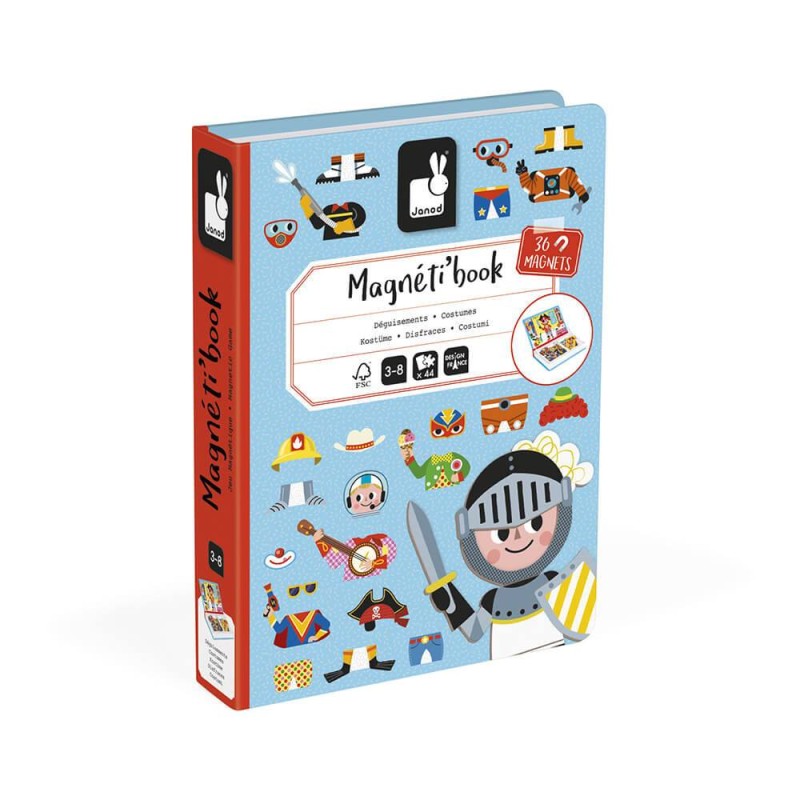 Magneti'Book Disfraces Chicos - Librería Mundo Ideas