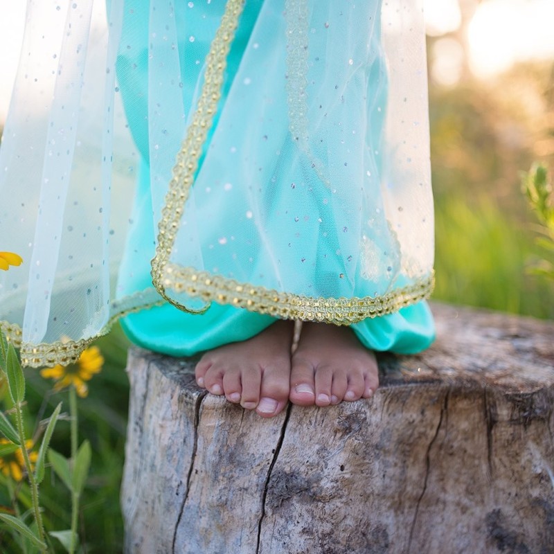 Vestido jazmín de 5 a 6 años - Librería Mundo Ideas