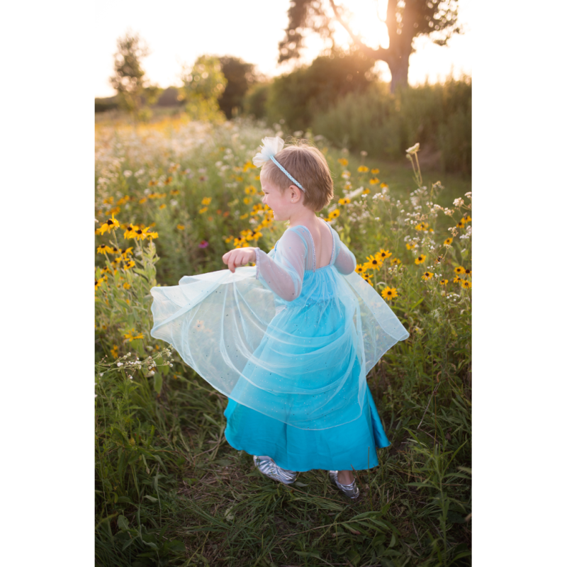 Vestido reina del hielo de 5 a 6 años - Librería Mundo Ideas